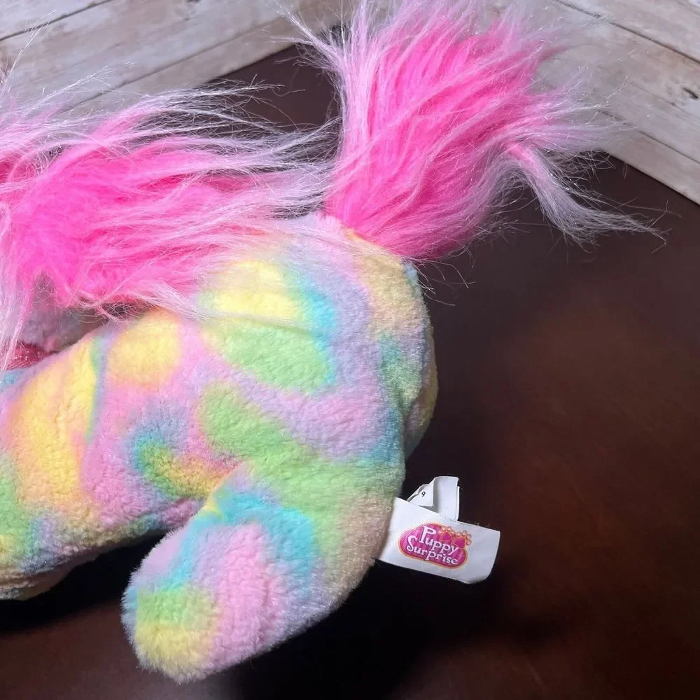 Puppy Surprise 2016 Plush Mom Dog Taffy‎ and 3 Babies  Baby Rainbow Stuffed